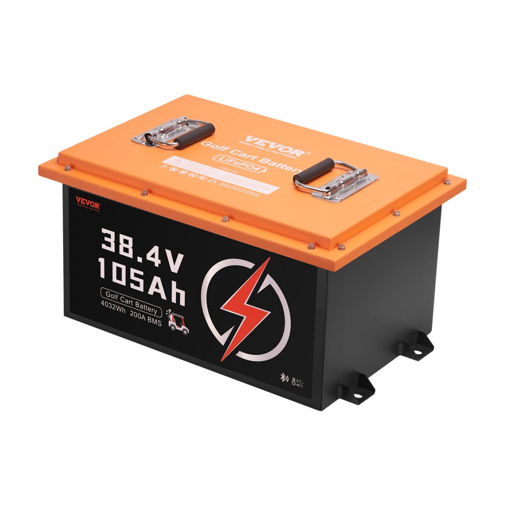 HD-38.4-100-TK-C - 105Ah 36V Lithium Battery with LCD Touch Monitor