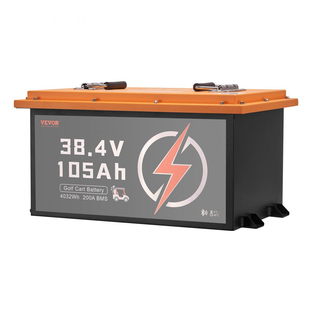 HD-38.4-100-TK-C - 105Ah 36V Lithium Battery with LCD Touch Monitor