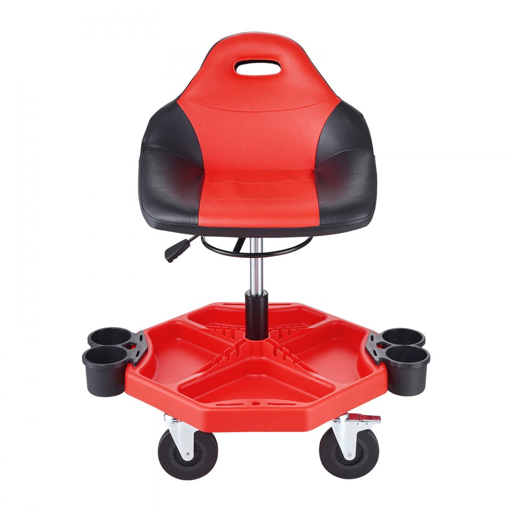 BLC9037 - Adjustable 19"-24" Rolling Garage Stool with 300LBS Capacity