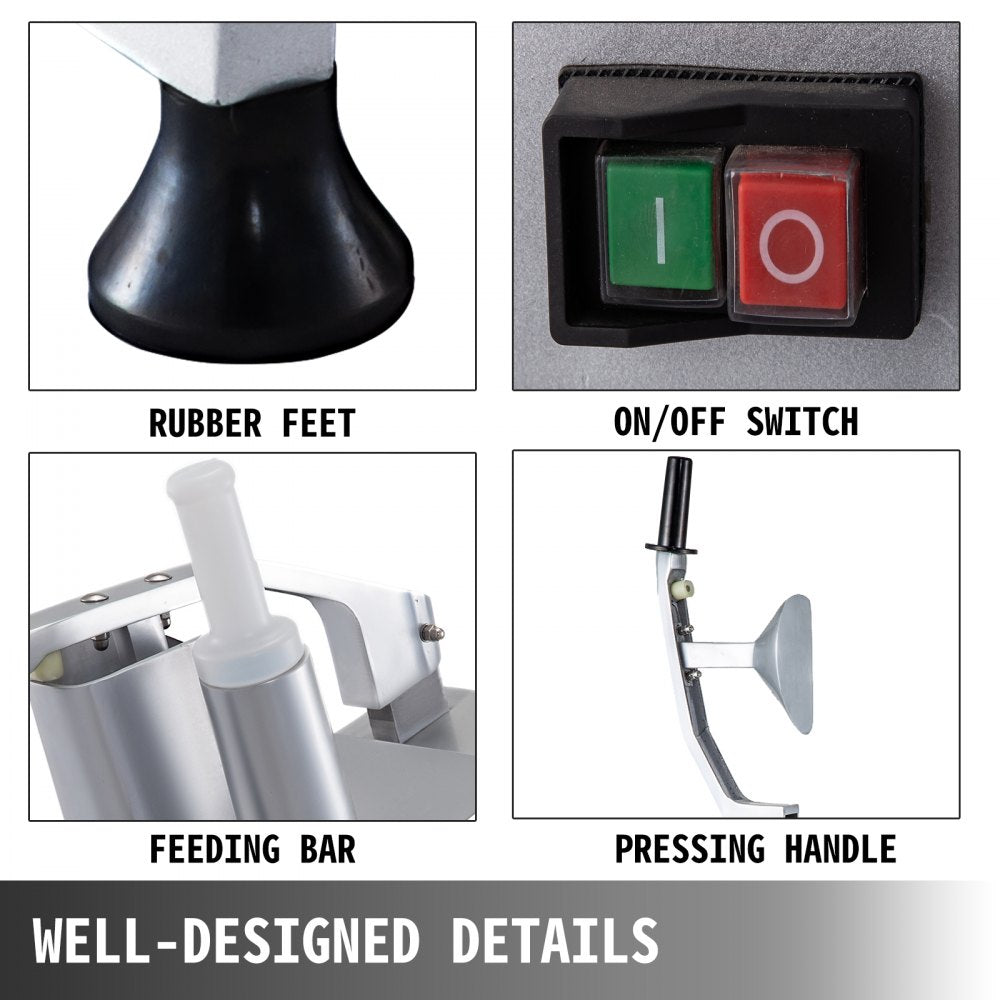 JKC-300 - Multi-Functional Stainless Steel Vegetable Cutter with 6 Disks