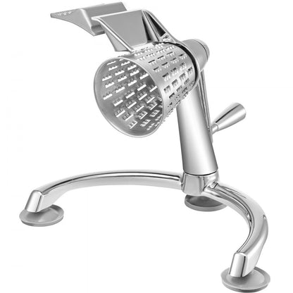 SL-005 - Durable Zinc Alloy Rotary Grater with 5 Blades & 2.5L Bowl