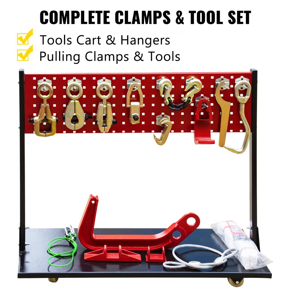 010999535285 - Hydraulic Frame Puller Set for Car Body Maintenance