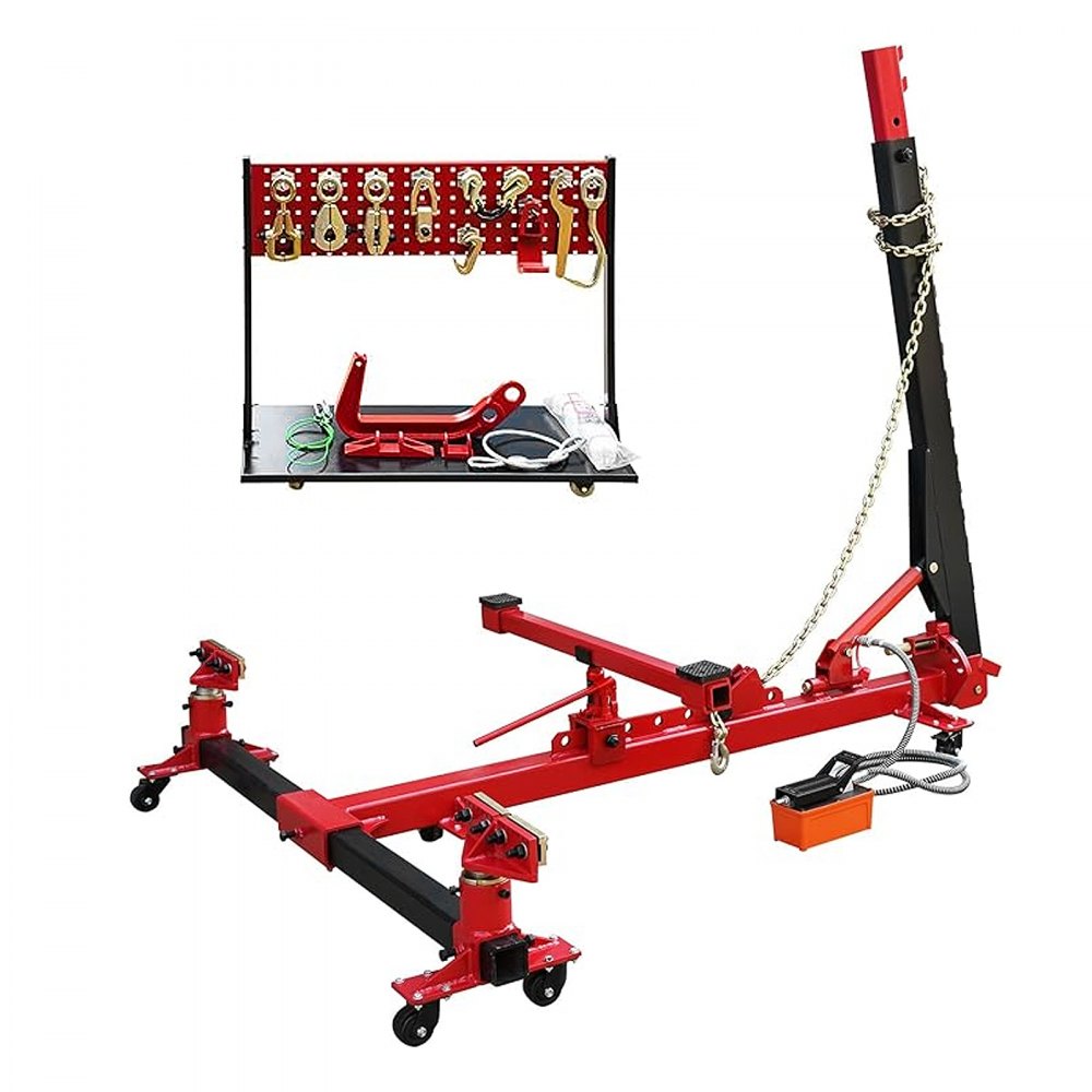 JT-19 - 3-Ton Auto Body Frame Puller with Multi-Directional Adjustment