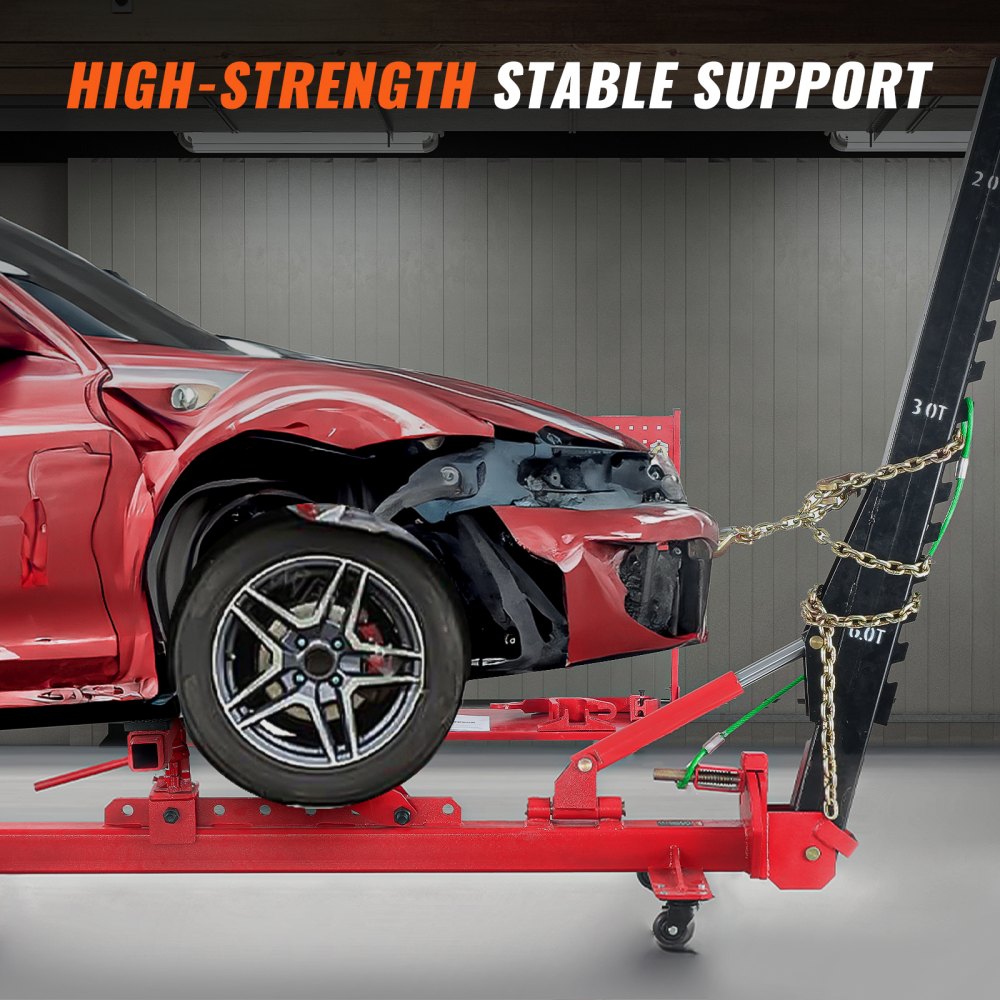 JT-19 - 3-Ton Auto Body Frame Puller with Multi-Directional Adjustment