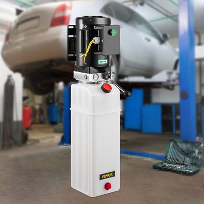 010853977791 - 220V VEVOR Hydraulic Pump for 2 & 4 Post Auto Lifts