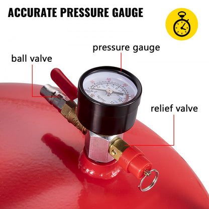 917 - 20 Gallon Steel Oil Drain Tank with Adjustable Funnel Height