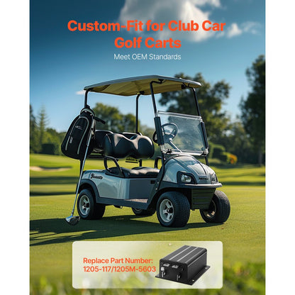 1205-117/1205M-5603 - 36V 500A Golf Cart Speed Controller with Safety Features