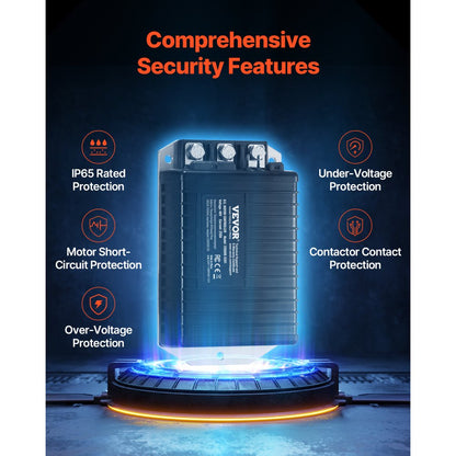 1206HB-5201 - EZGO 48V 250A Golf Cart Speed Controller, Easy Install