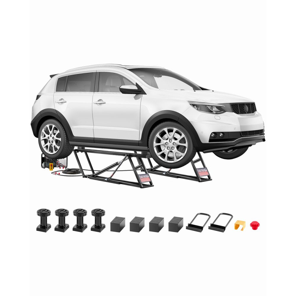 EZJG5000A - Portable Electric Car Lift 5000 lbs with 29.8" Max Height
