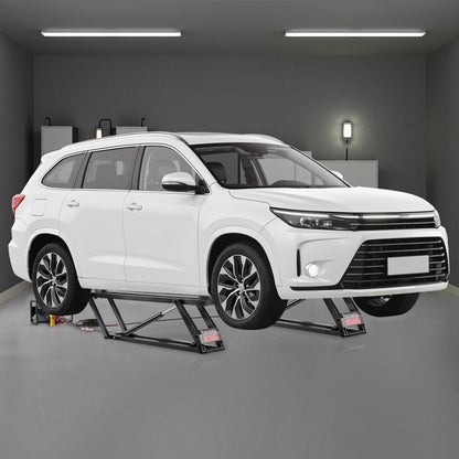 EZJG7000A - 29.4" Adjustable Car Lift, 7000 lbs Capacity with Remote