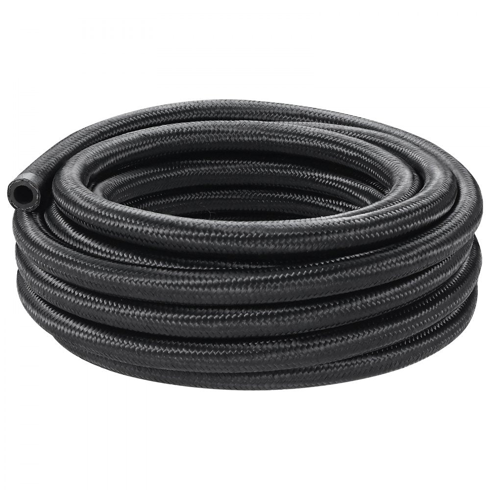 CPE-8AN-20ft - 20FT 8AN Fuel Line Kit, Durable Nylon & Stainless Steel Design