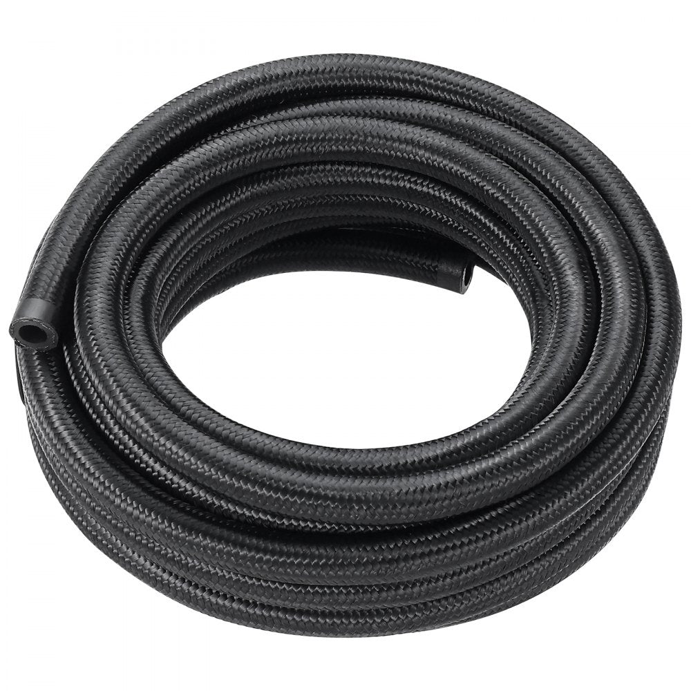 CPE-8AN-20ft - 20FT 8AN Fuel Line Kit, Durable Nylon & Stainless Steel Design