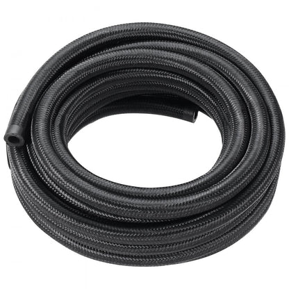 CPE-8AN-20ft - 20FT 8AN Fuel Line Kit, Durable Nylon & Stainless Steel Design