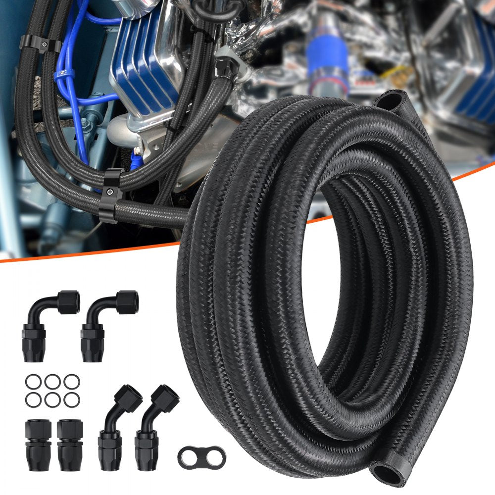 CPE-10AN-10ft - Durable 10AN Fuel Line Kit for High Pressure Performance