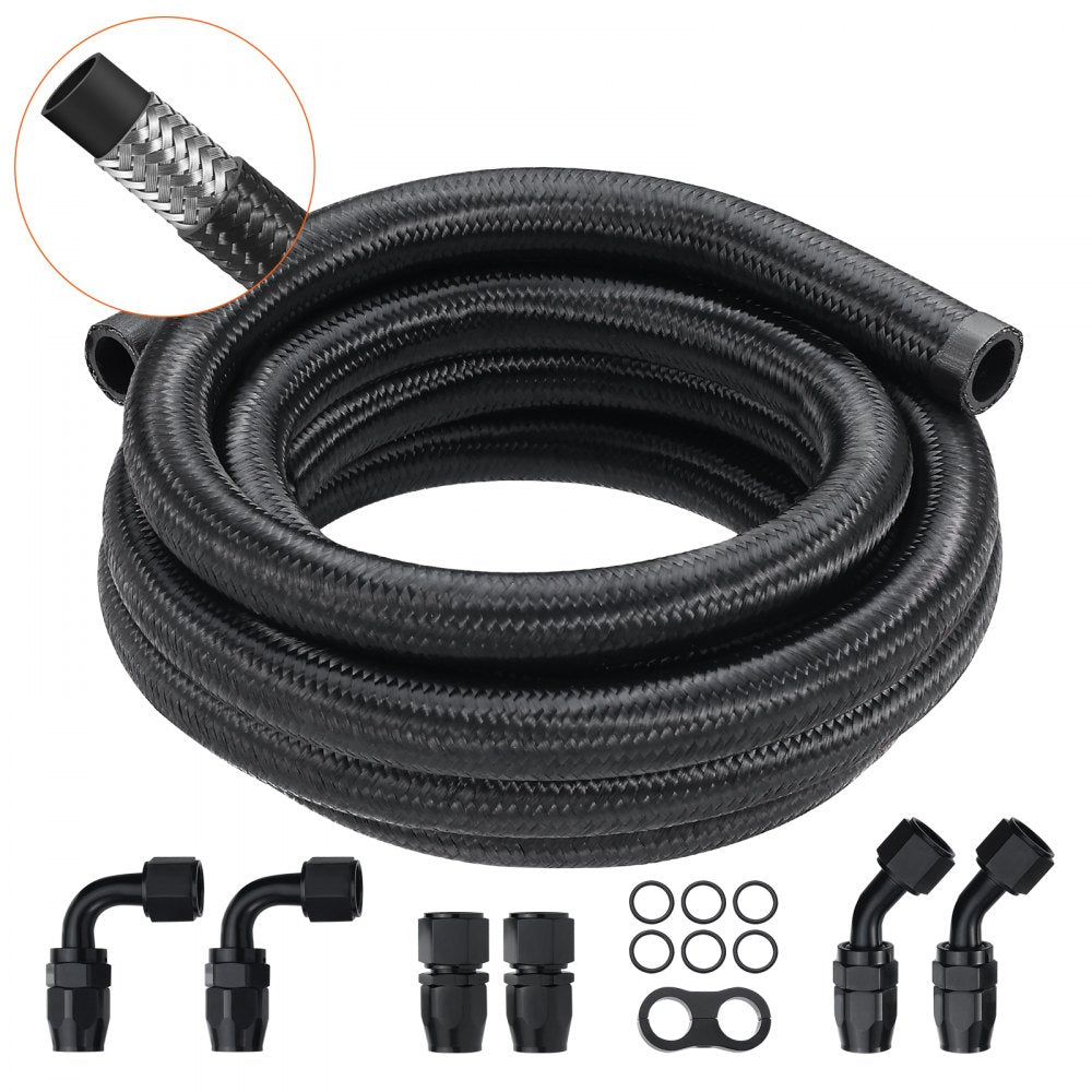 CPE-10AN-10ft - Durable 10AN Fuel Line Kit for High Pressure Performance