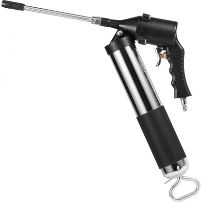 LD-801 - Pneumatic 6000 PSI Grease Gun with Flexible Hose and Couplers