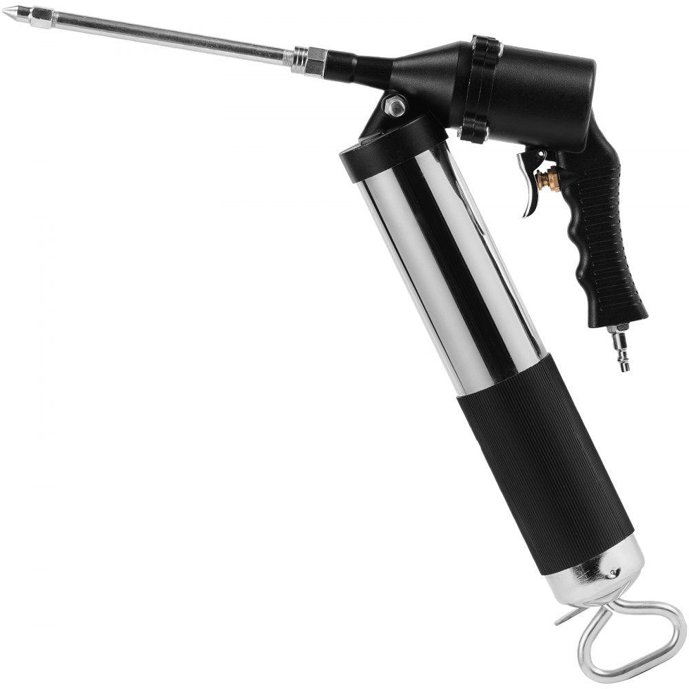 LD-801 - Pneumatic 6000 PSI Grease Gun with Flexible Hose and Couplers
