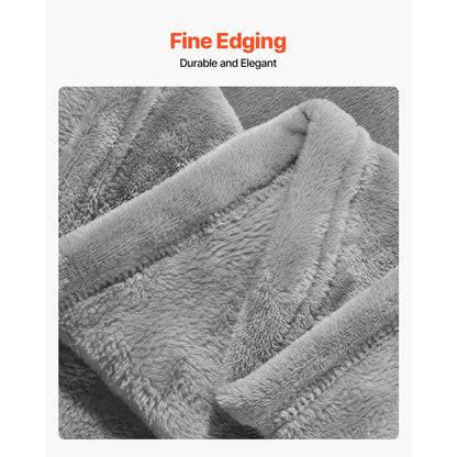 SYSH-BLQ01 - 90x90" Soft Polyester Queen Blanket, Moisture-Absorbing & Machine Washable