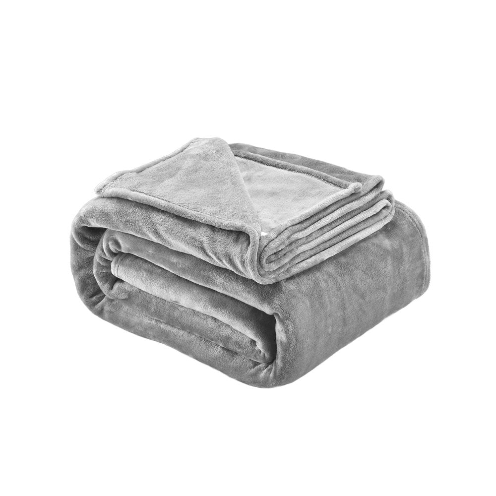 SYSH-BLQ01 - 90x90" Soft Polyester Queen Blanket, Moisture-Absorbing & Machine Washable