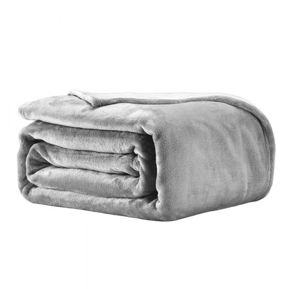 SYSH-BLQ01 - 90x90" Soft Polyester Queen Blanket, Moisture-Absorbing & Machine Washable