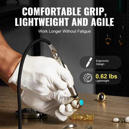 KD-Q01 - Lightweight Pneumatic Engraving Pen with 13,500 BPM Precision