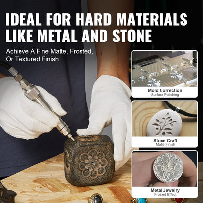 KD-Q02 - High-Speed Pneumatic Engraving Pen for Jewelry and DIY Projects