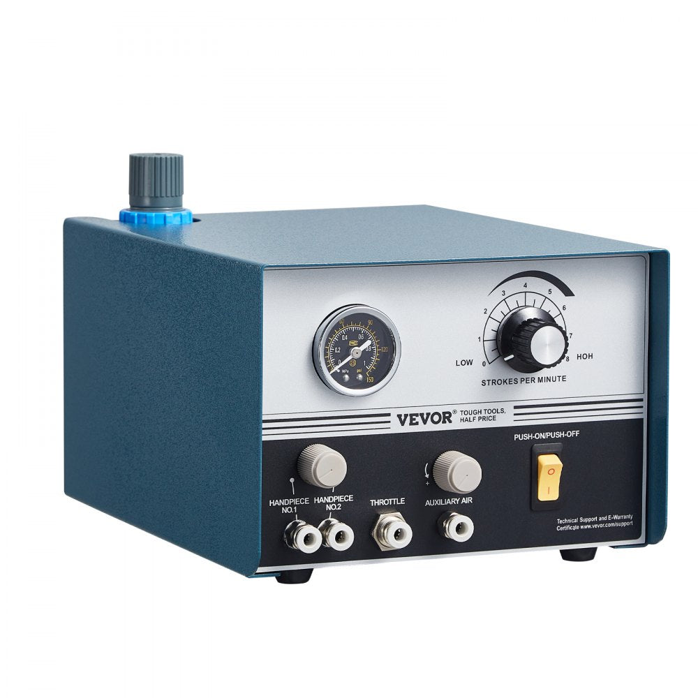 KD-Q102 - VEVOR 60W Pneumatic Engraver with Adjustable 1200-6000 RPM