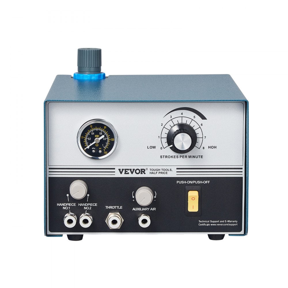 KD-Q102 - VEVOR 60W Pneumatic Engraver with Adjustable 1200-6000 RPM