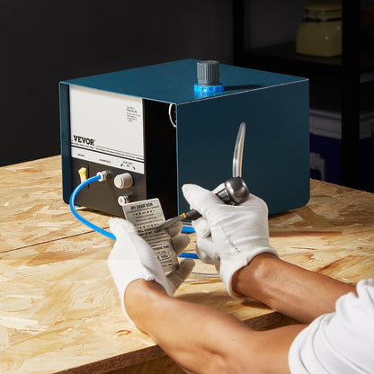 KD-Q101 - Compact 60W Pneumatic Engraver with Foot Pedal Control