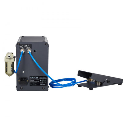 KD-Q202 - 80W Dual-Head Pneumatic Engraver for Precision Crafting