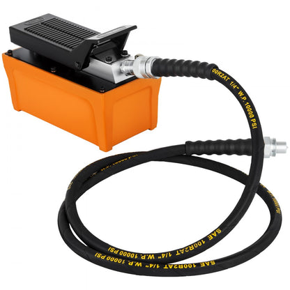 010886091301 - High-Pressure Hydraulic Foot Pump for Auto Body, Hands-Free Function