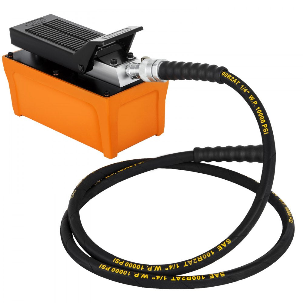 B-70BQ - 10,000 PSI Foot-Actuated Hydraulic Pump with 4.1 ft Hose