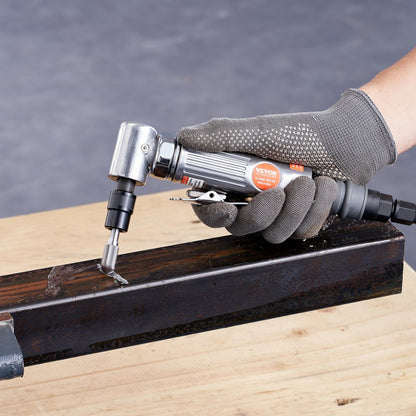 WFG-1015+WFG-1010 - Heavy-Duty Air Die Grinder Kit with 10 Tungsten Burrs