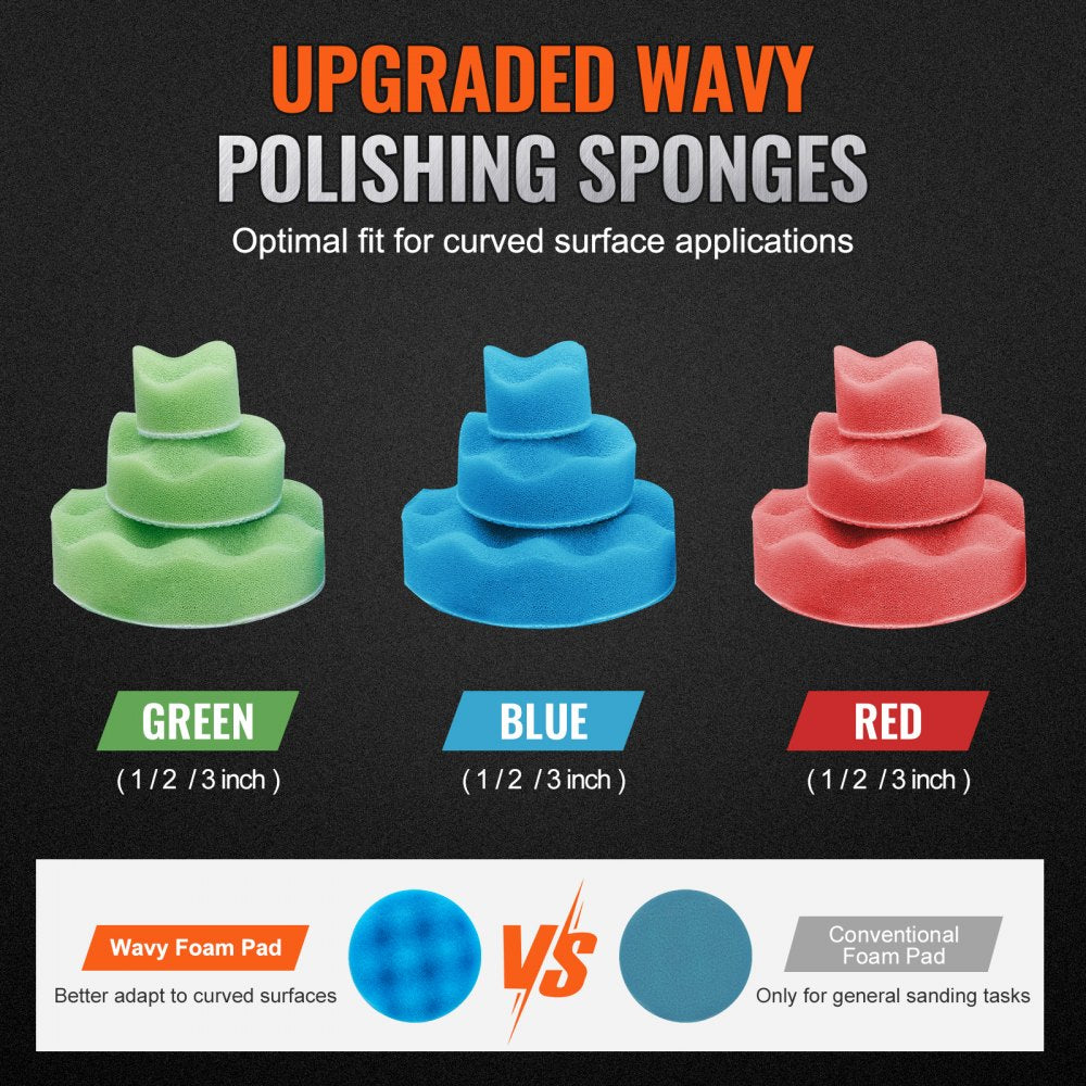 WFS-1031-YW High-Speed 15000RPM Mini Air Sander for Auto Body Work