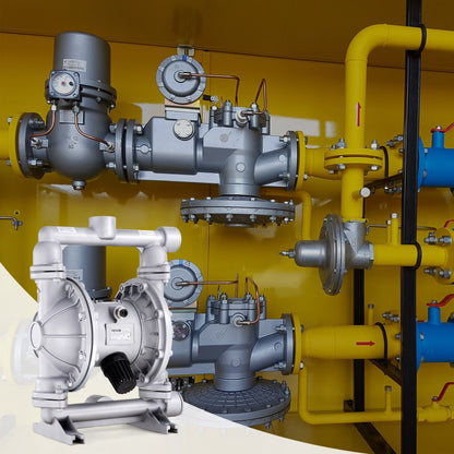 QBK-40L - Durable Air Diaphragm Pump, 1-1/2" Inlet, 44 GPM, Leak-Resistant