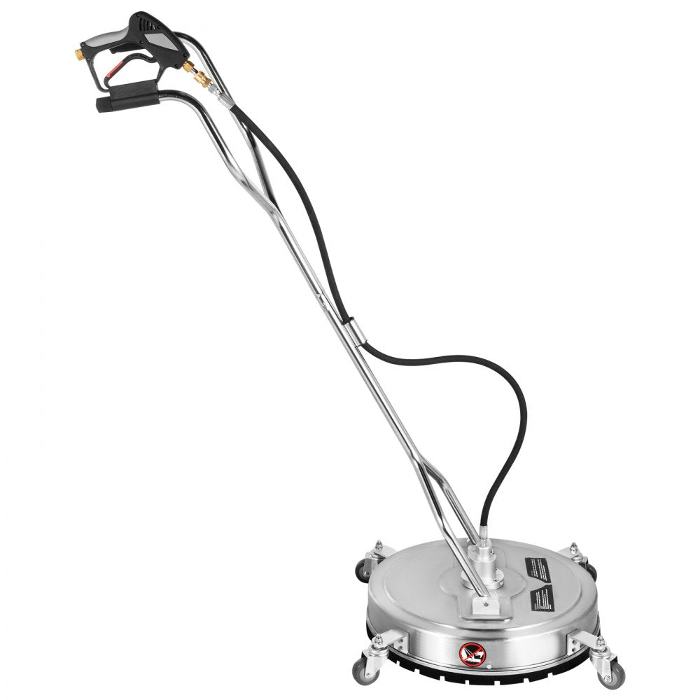 010556262612 - Premium 20" Stainless Steel Surface Cleaner for Pressure Washers