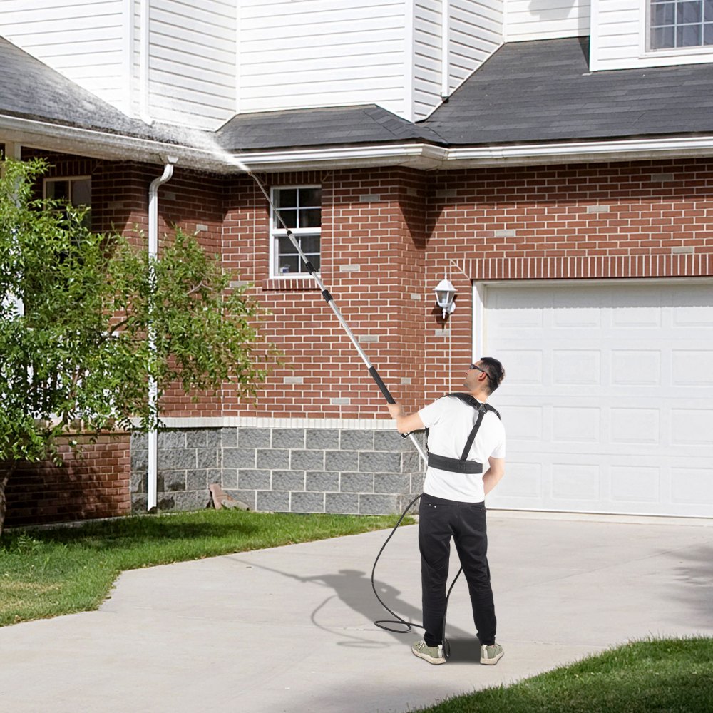 VV-TWW-18 - 18ft Telescoping Pressure Washer Wand with 5 Spray Nozzles