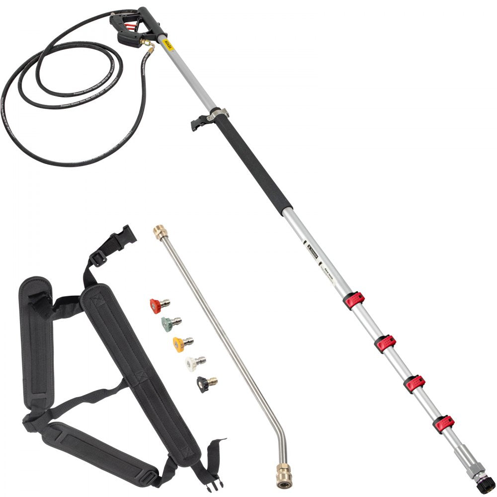 VV-TWW-20 - Lightweight Telescoping Wand for High-Efficiency Outdoor Cleaning