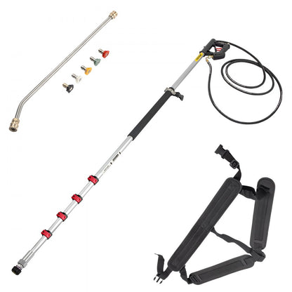 VV-TWW-20 - Lightweight Telescoping Wand for High-Efficiency Outdoor Cleaning
