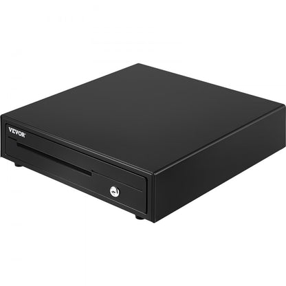 ECD-4102 - 16" VEVOR Cash Drawer with 5 Bill Compartments & 8 Coin Trays