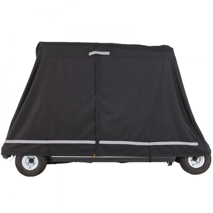 COV-21 - Waterproof 4-Passenger Golf Cart Cover with Zippered Access