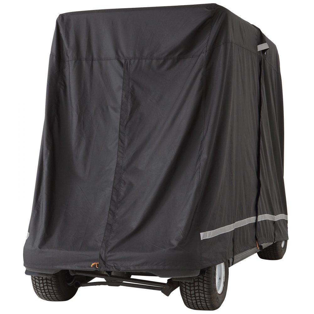 COV-20 - Waterproof 4-Person Golf Cart Cover with Zippered Access