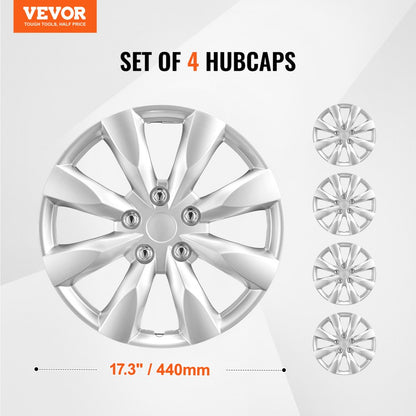010524117809 - Durable ABS+PC 16-Inch Hubcaps for Stylish Tire Protection