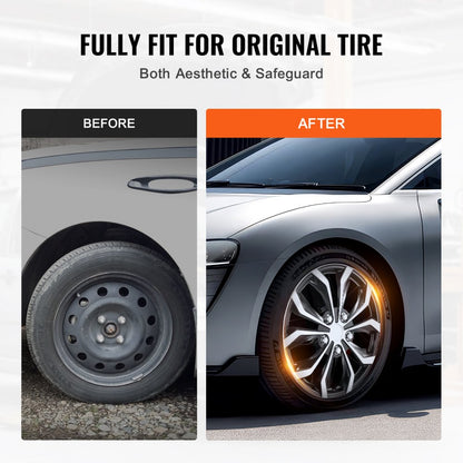 010251360221 - Durable 15" ABS Hubcaps Set for Stylish Wheel Protection