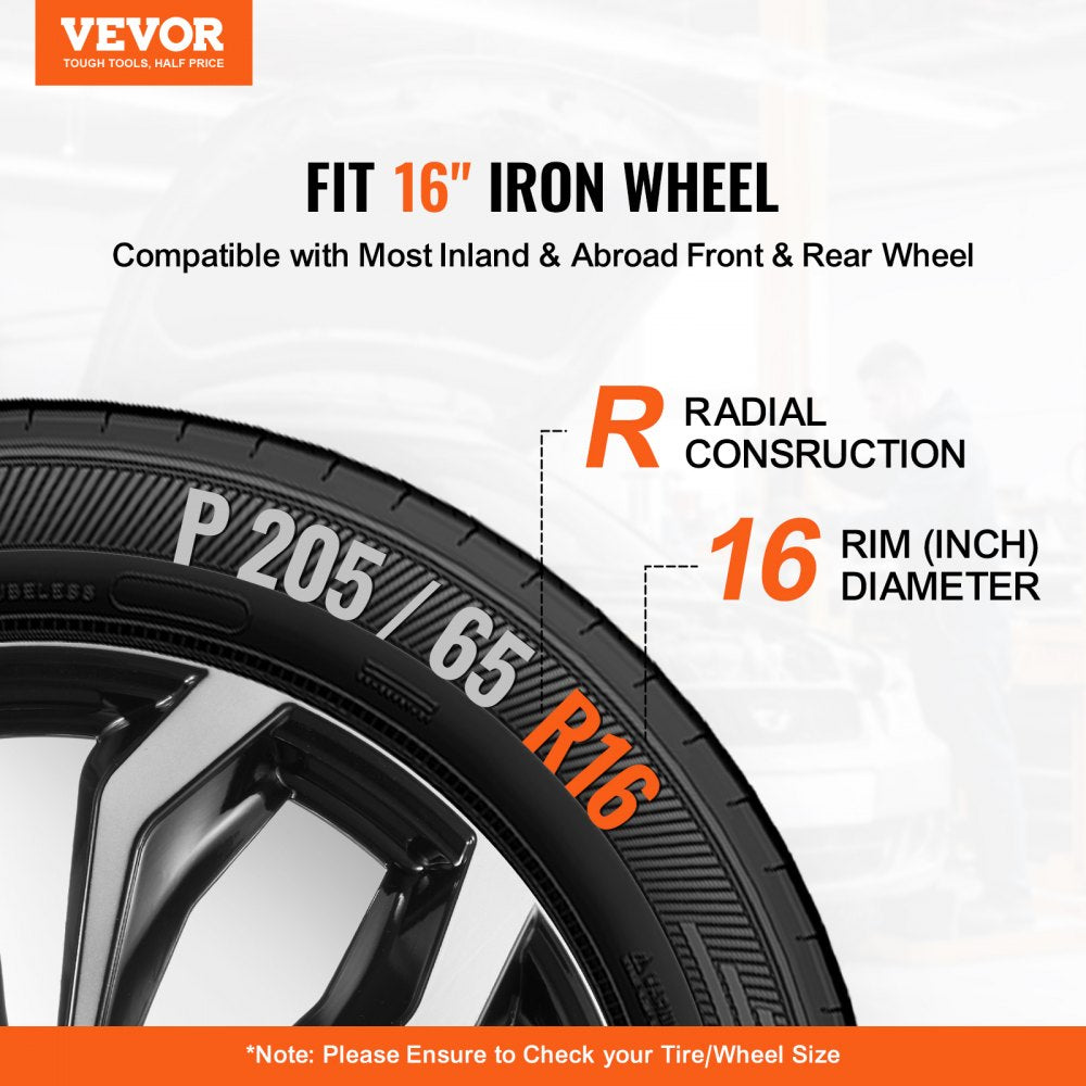 010956431452 - Durable 16" Hubcaps for Stylish Tire Protection and Easy Fit