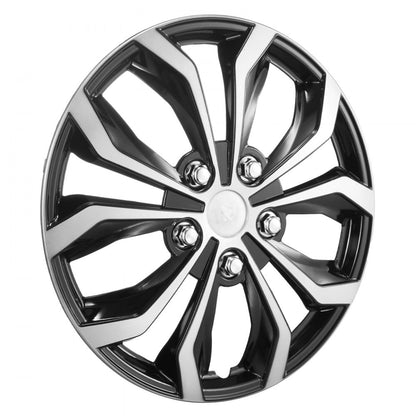 010956431452 - Durable 16" Hubcaps for Stylish Tire Protection and Easy Fit