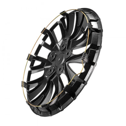 010246661617 - Durable 16" ABS+PC Hubcaps Set for Stylish Wheel Protection