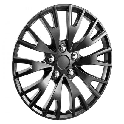 010246661617 - Durable 16" ABS+PC Hubcaps Set for Stylish Wheel Protection