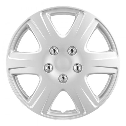 010630325839 - R15 Clip-On Hubcaps with Multi-Spoke Design for Durability