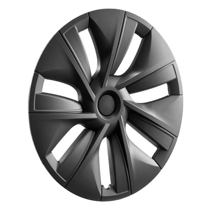 010491377969 - Stylish 19" Tesla Hubcaps with Durable ABS+PC Protection